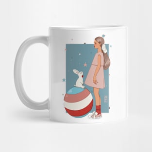 Girl with the Bunny Mug